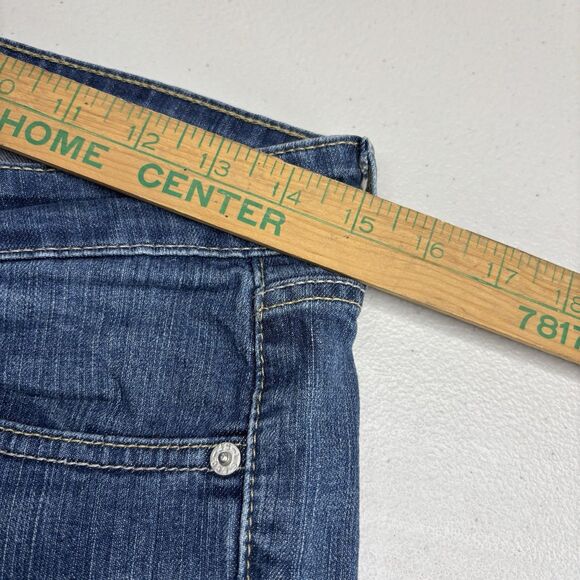 Levi's 518 Superlow Boot Cut Vtg Women's Denim Jeans Size 7M JR. (Actual 30x30) - Picture 9 of 14